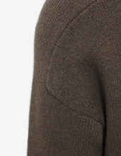 Load image into Gallery viewer, Cotton &amp; Wool Blend Funnel Neck Sweater
