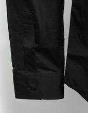 Load image into Gallery viewer, Black Shirt with Zip Embellishments
