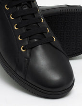 Load image into Gallery viewer, Black Medusa Strap High Top Trainers
