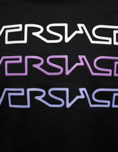 Load image into Gallery viewer, Black Neon Logo Print T-Shirt
