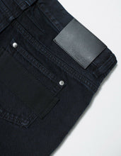 Load image into Gallery viewer, Indigo Wash Contrast Panel Denim Jeans
