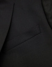 Load image into Gallery viewer, Black Blazer with Zip Embellishment
