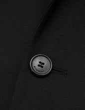 Load image into Gallery viewer, Black Blazer with Zip Embellishment
