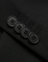 Load image into Gallery viewer, Black Blazer with Zip Embellishment
