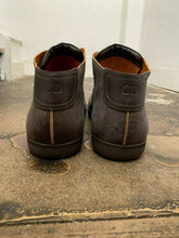 Load image into Gallery viewer, Grey Calfskin High Top Trainers
