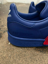 Load image into Gallery viewer, Blue and Red Stan Smith Trainers
