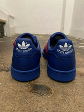 Load image into Gallery viewer, Blue and Red Stan Smith Trainers
