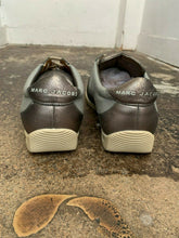 Load image into Gallery viewer, Silver and Olive Low Top Trainer
