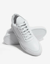 Load image into Gallery viewer, Jasper White Low Top Trainers
