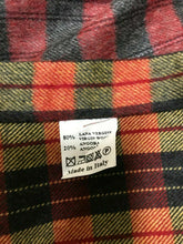 Load image into Gallery viewer, Multi Colour &amp; Multi Plaid Flannel Shirt
