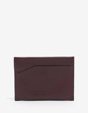 Load image into Gallery viewer, Black &#39;B&#39; Badge Grain Leather Card Holder -
