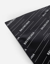 Load image into Gallery viewer, Black All-Over Logo Supermarket Shopper
