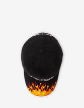 Load image into Gallery viewer, Black Flames Baseball Cap
