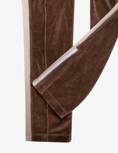 Load image into Gallery viewer, Brown Chenille Track Pants
